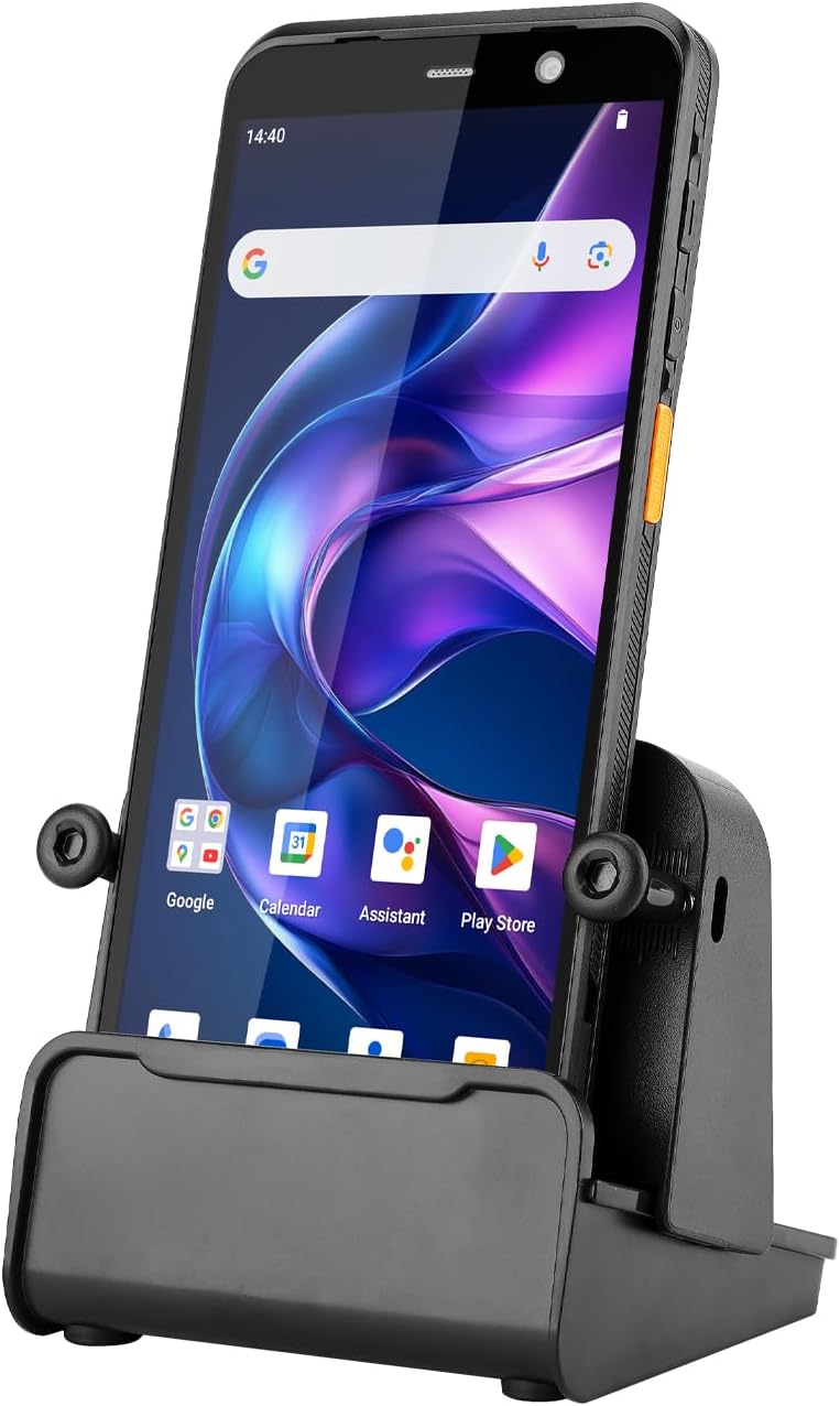 NETUM قاعدة شحن Q900 PDA – قاعدة شحن مدمجة وحامل، 5V/2A مخرج، 100-240V مدخل (قاعدة شحن Q900) - Image 3